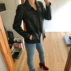 Wilsons| Black Leather Jacket